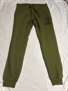 Lane Seven US Marines 2nd Battalion 4th Marines Joker Company Joggers XL Olive G